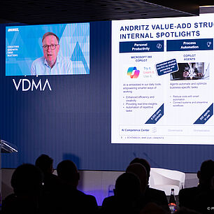 Dr. Joachim Schönbeck, Andritz, Speaker at the VDMA European Summit 2026 in Rome