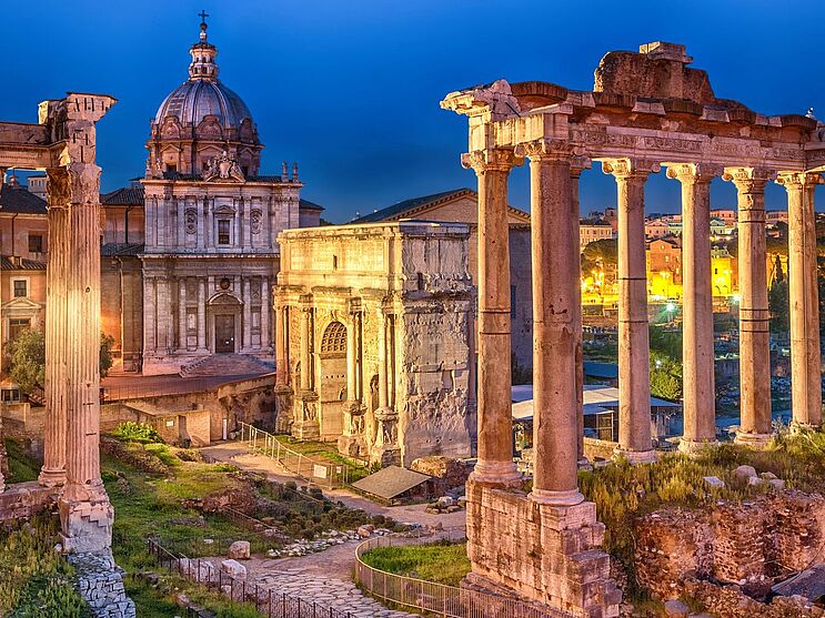 Picture of the Forum Romanum as Part of the Sightseeing Tour for the event VDMA European Summit 2026, 12-13. March 2026 in Rome